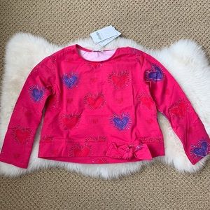 Art & Eden pink heart long sleeve shirt 6